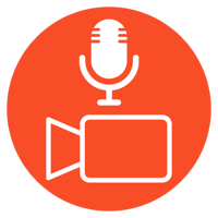 Camera and Microphone - RED - WHITE Camera and Microphone - RED - WHITE