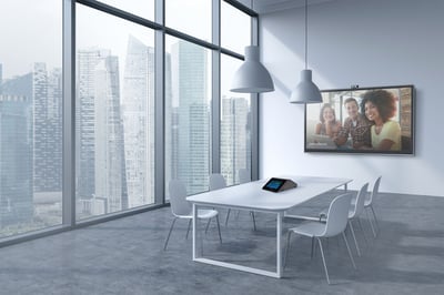 Video conferencing in conference room with Crestron 