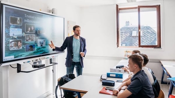 SMART Board in the classroom