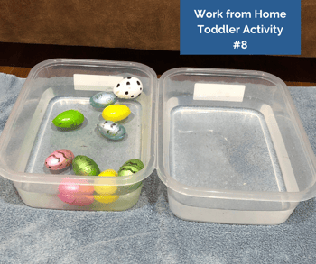 Work from Home Toddler Activity #8